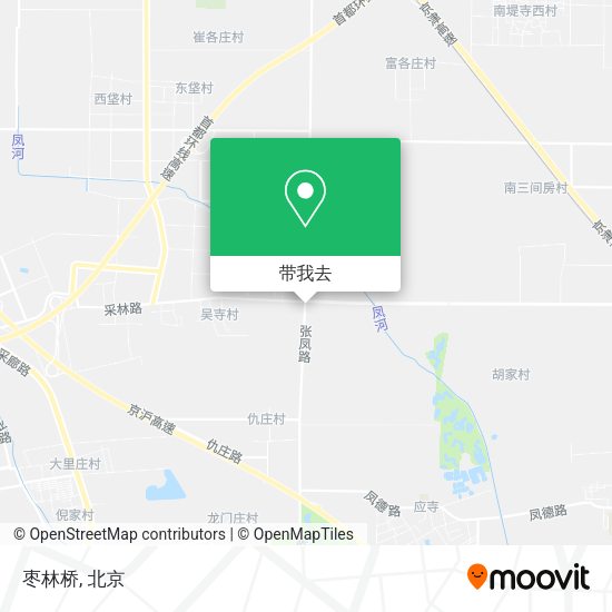 枣林桥地图