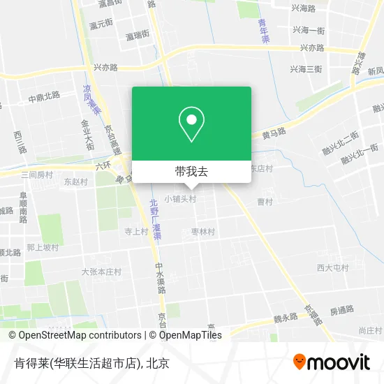 肯得莱(华联生活超市店)地图