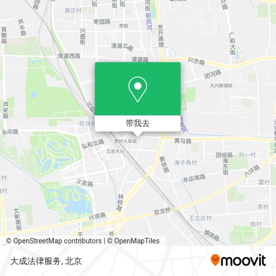 大成法律服务地图