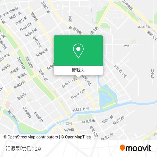 汇源果时汇地图