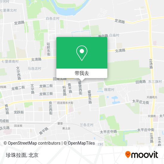 珍珠拉面地图