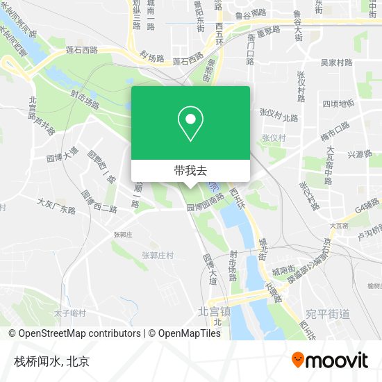 栈桥闻水地图