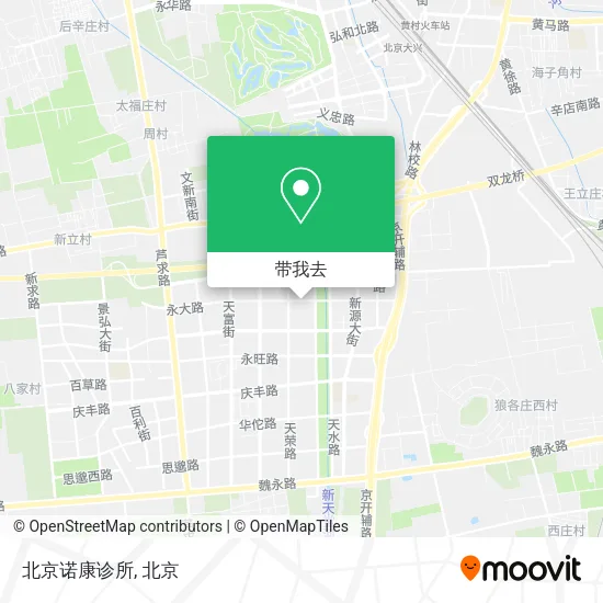 北京诺康诊所地图