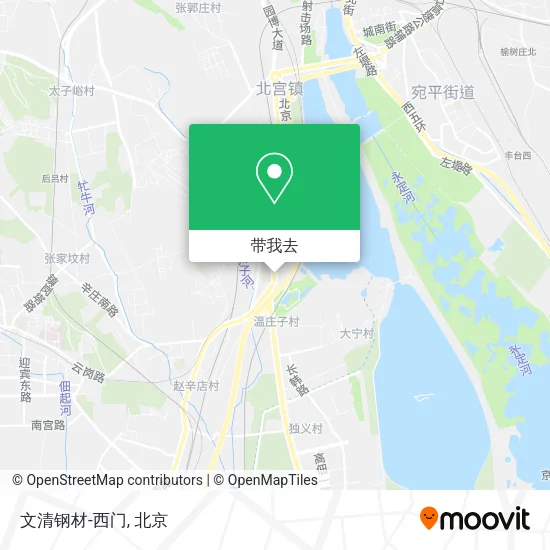 文清钢材-西门地图