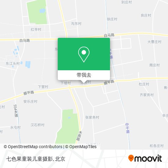 七色果童装儿童摄影地图