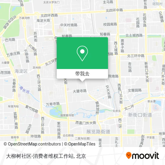 大柳树社区-消费者维权工作站地图