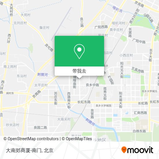 大南郊商厦-南门地图