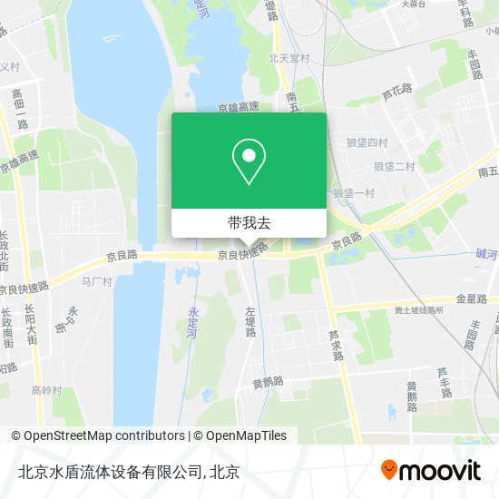北京水盾流体设备有限公司地图