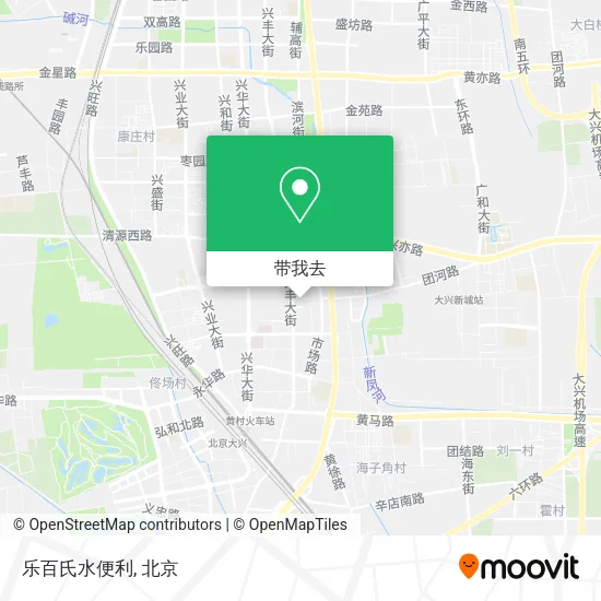 乐百氏水便利地图