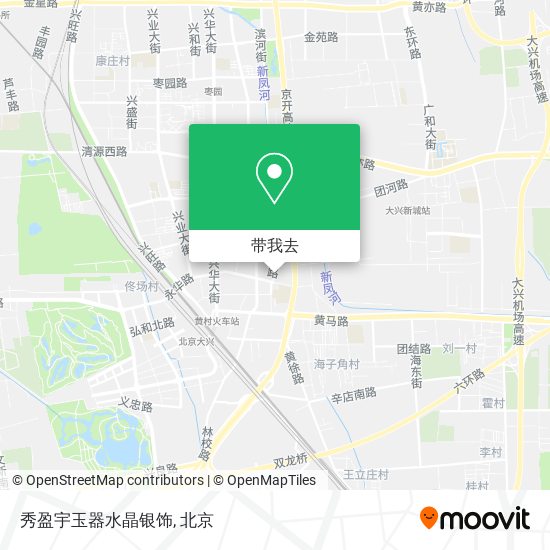 秀盈宇玉器水晶银饰地图
