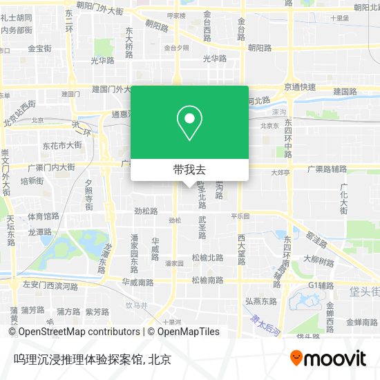 呜理沉浸推理体验探案馆地图