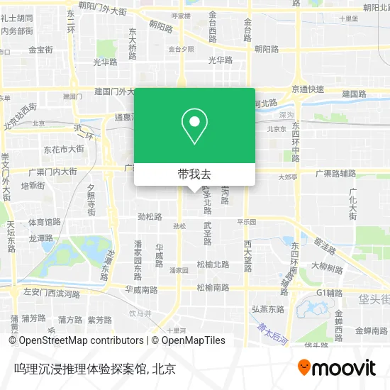 呜理沉浸推理体验探案馆地图