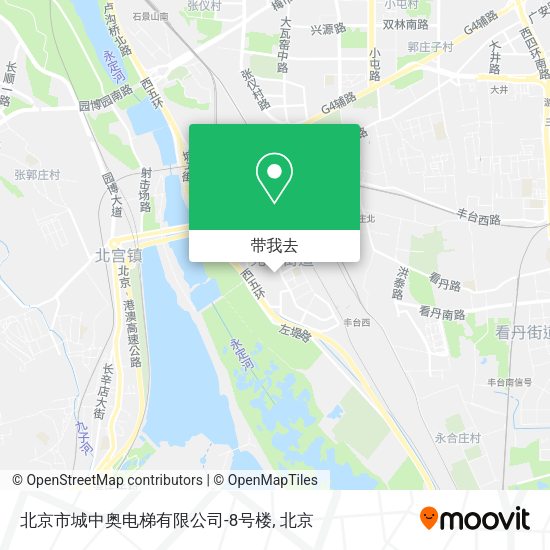 北京市城中奥电梯有限公司-8号楼地图