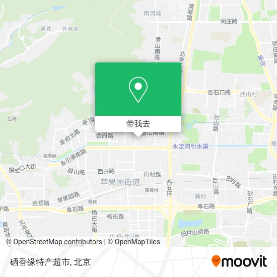 硒香缘特产超市地图