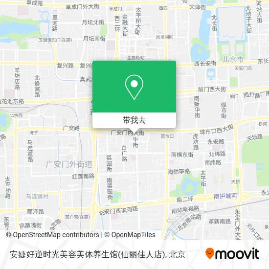 安婕好逆时光美容美体养生馆(仙丽佳人店)地图