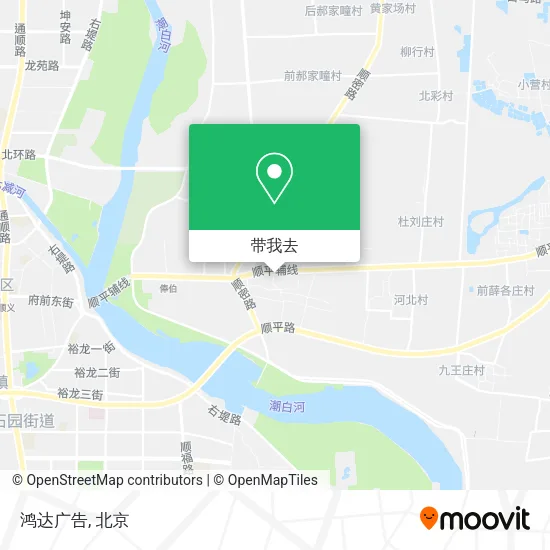 鸿达广告地图