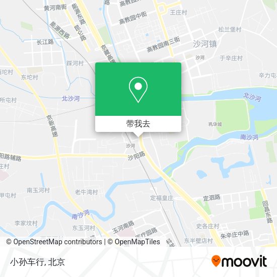 小孙车行地图
