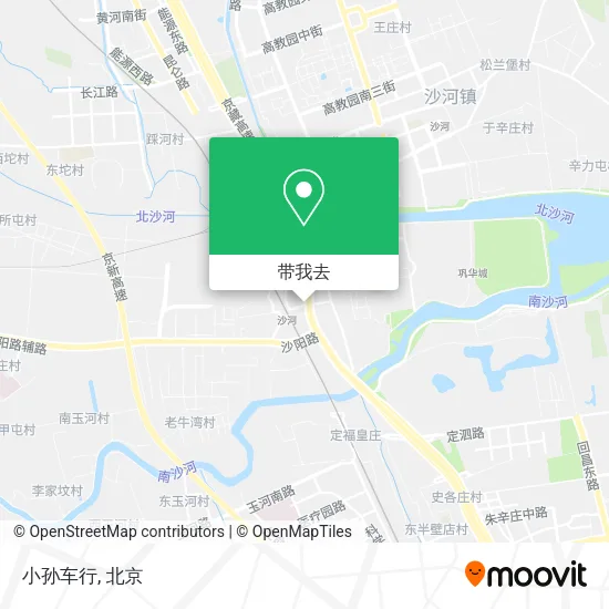 小孙车行地图