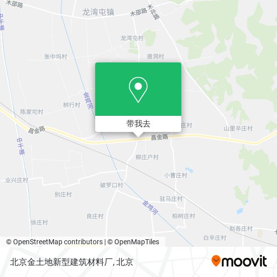 北京金土地新型建筑材料厂地图