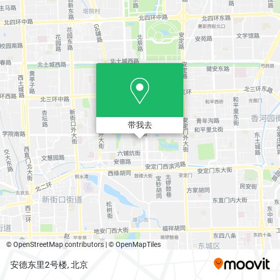 安德东里2号楼地图