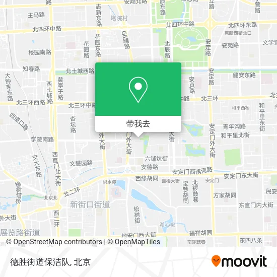德胜街道保洁队地图