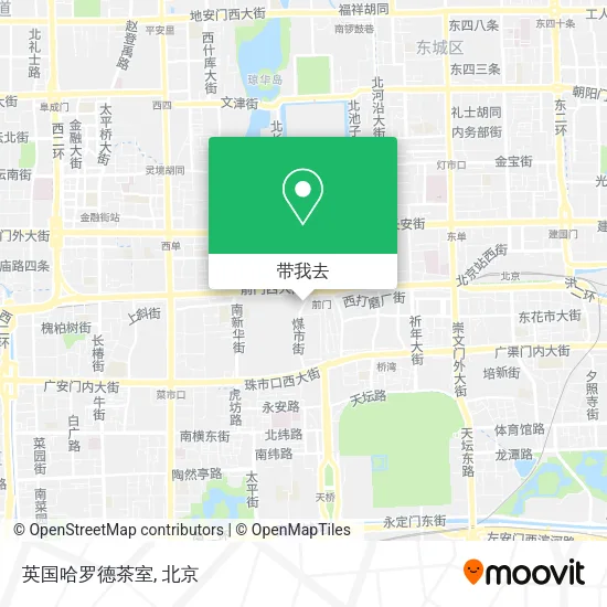 英国哈罗德茶室地图