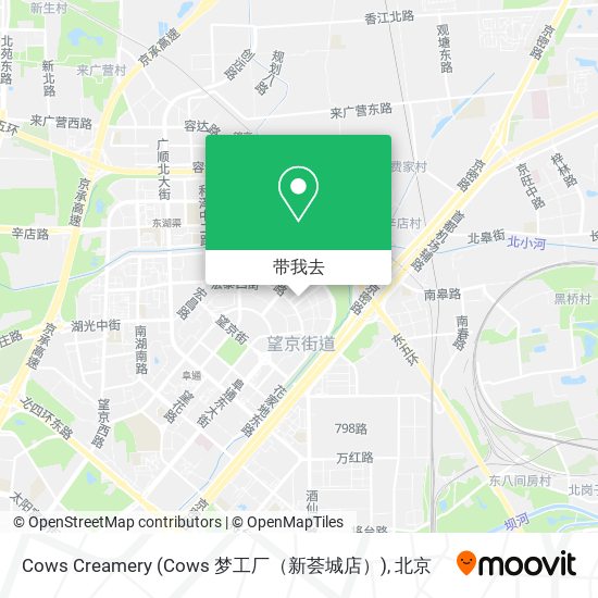 Cows Creamery (Cows 梦工厂（新荟城店）)地图