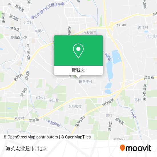 海英宏业超市地图