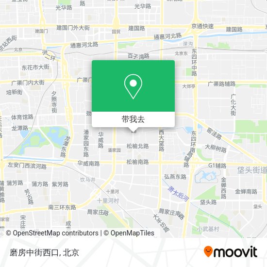 磨房中街西口地图