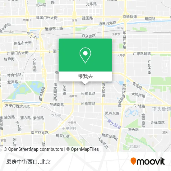 磨房中街西口地图