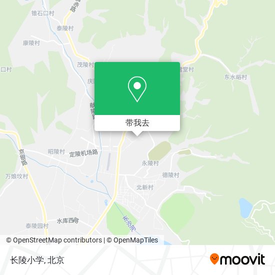 长陵小学地图