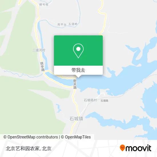 北京艺和园农家地图