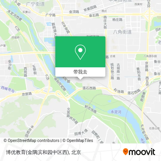 博优教育(金隅滨和园中区西)地图