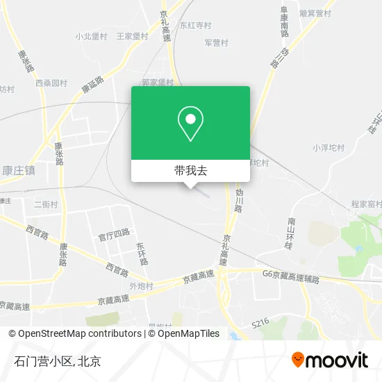 石门营小区地图