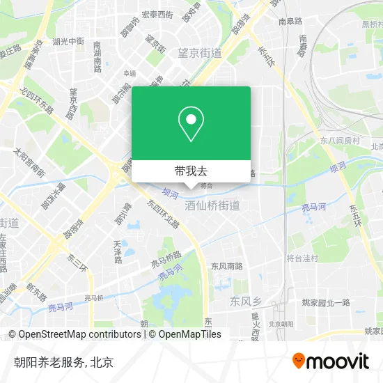 朝阳养老服务地图