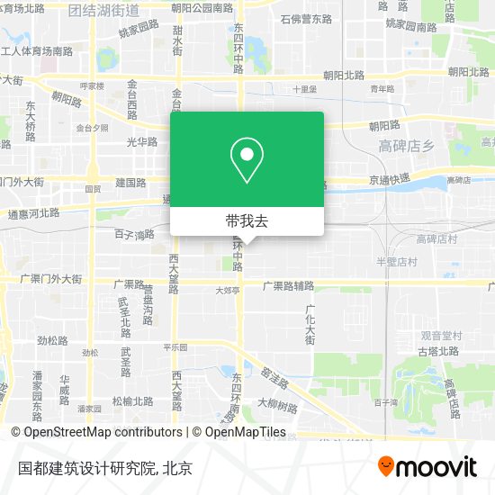 国都建筑设计研究院地图