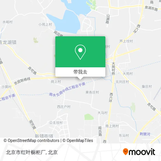 北京市红叶橱柜厂地图