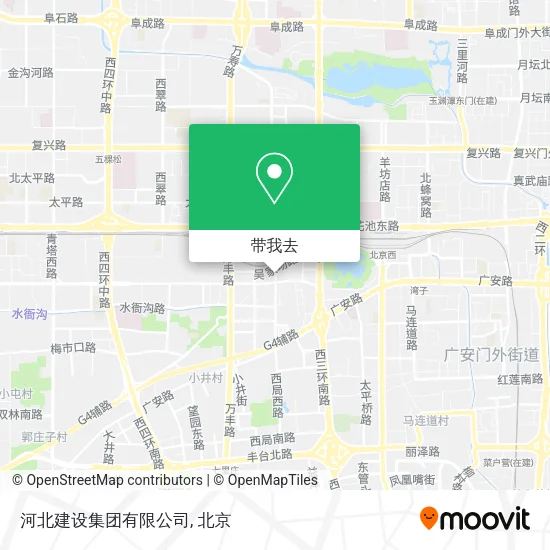 河北建设集团有限公司地图