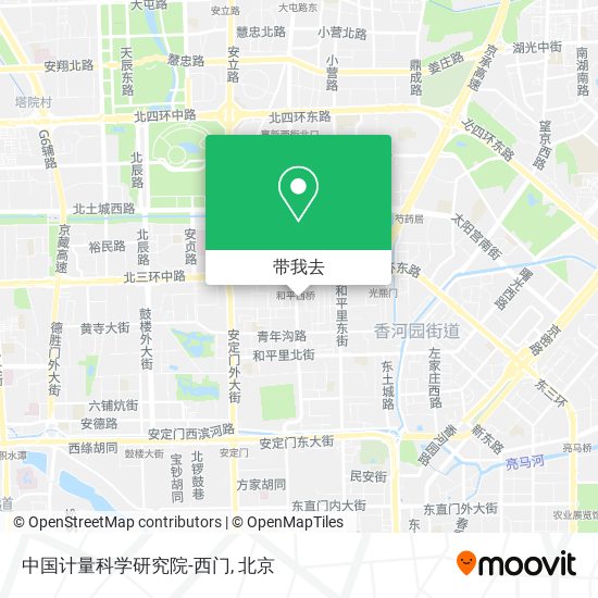 中国计量科学研究院-西门地图
