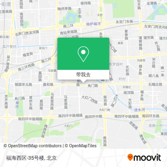 福海西区-35号楼地图