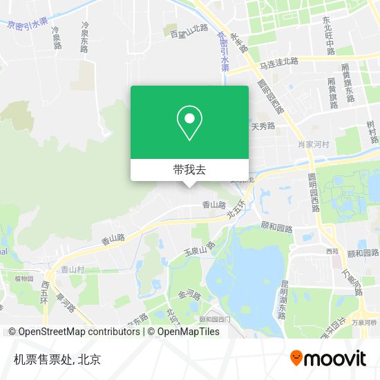 机票售票处地图