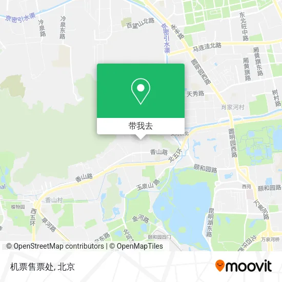 机票售票处地图