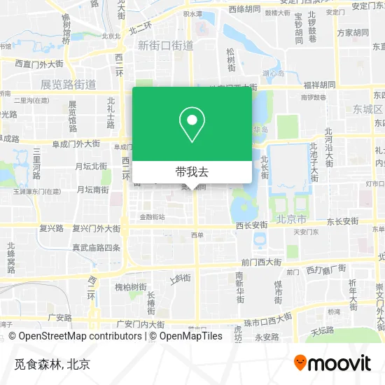 觅食森林地图
