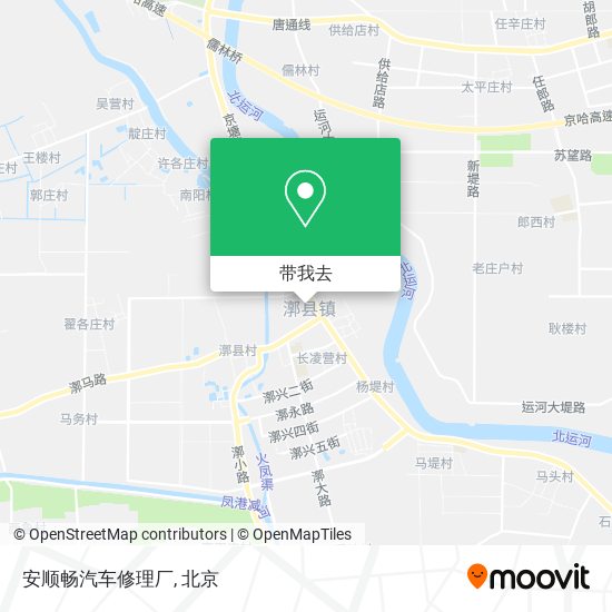 安顺畅汽车修理厂地图