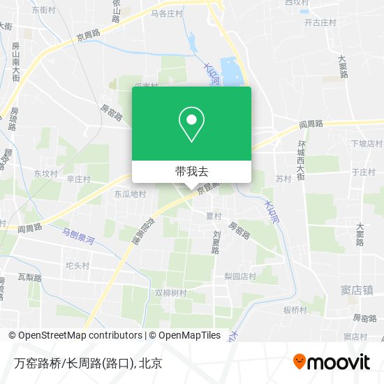 万窑路桥/长周路(路口)地图