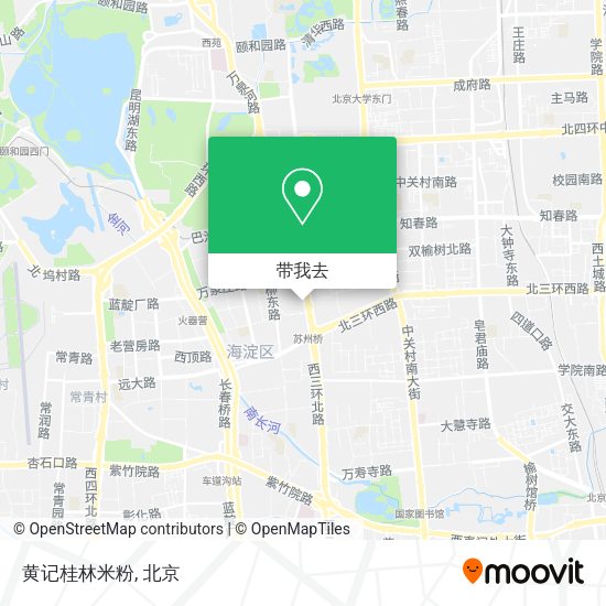 黄记桂林米粉地图