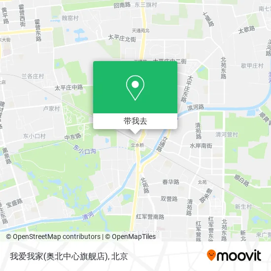 我爱我家(奥北中心旗舰店)地图
