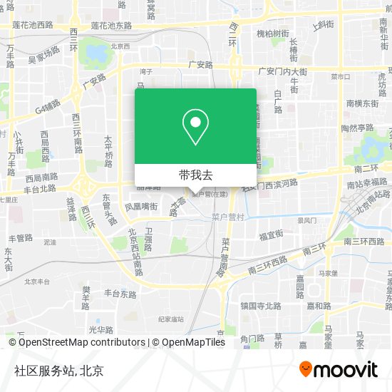 社区服务站地图