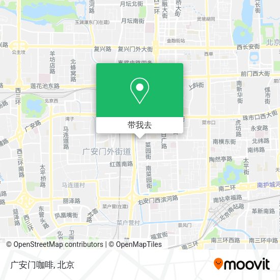 广安门咖啡地图