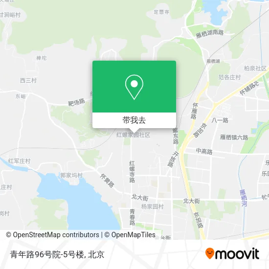 青年路96号院-5号楼地图
